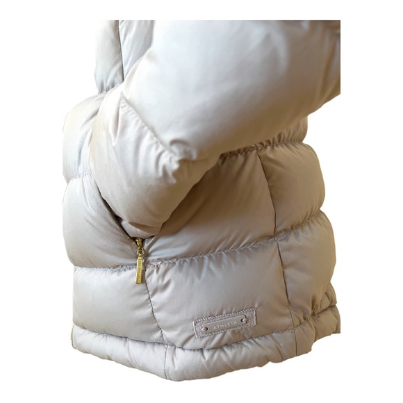 Athleta Downabout Down Puffer Jacket, Cardamom Spice, XS - Picture 6 of 12
